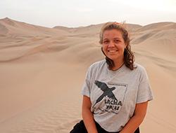 Anne Mette som frivillig i Ecuador