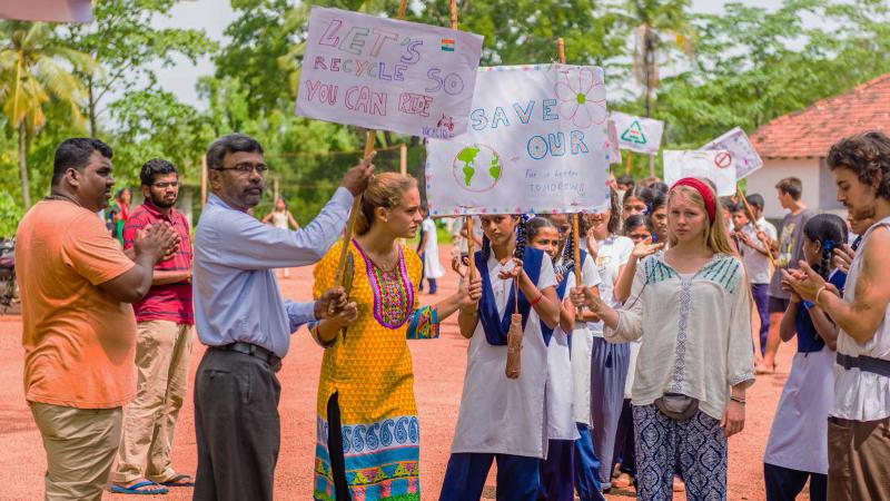 Frivilligt arbejde i Indien