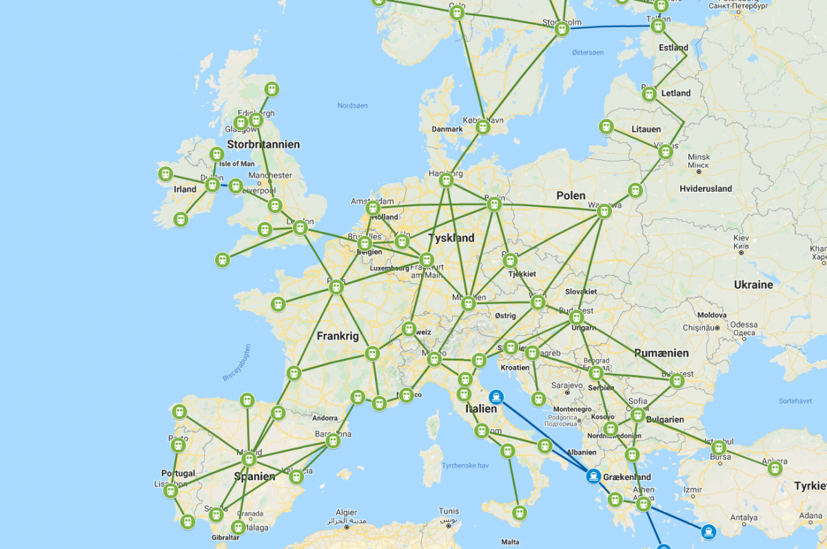 Men hvor kan jeg komme hen med tog? – Inspiration til fede steder tæt på