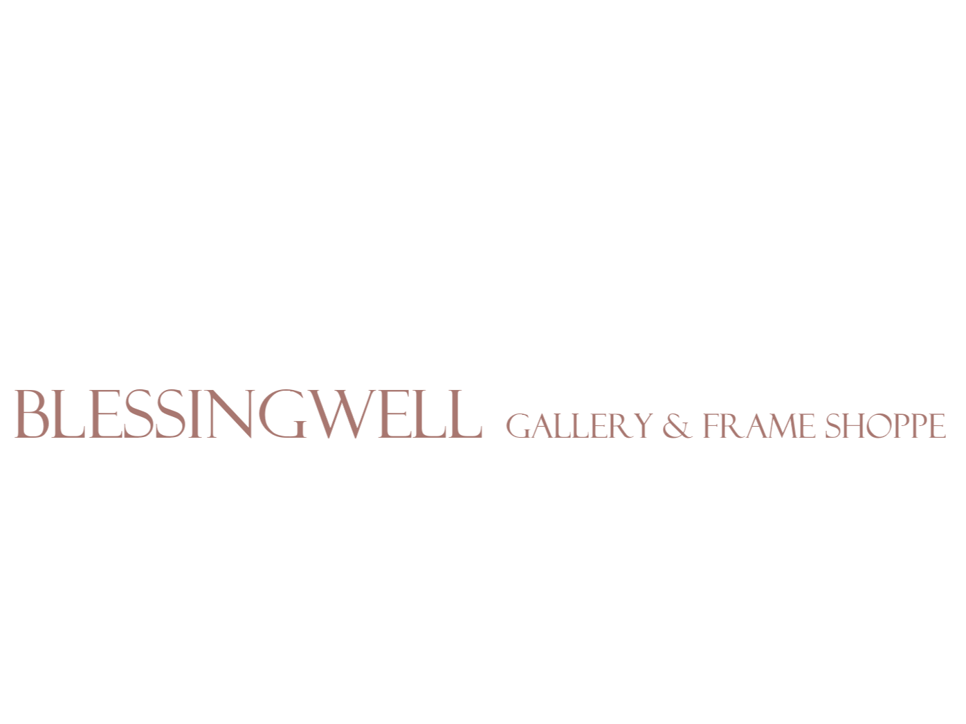 BlessingWell Gallery and Frame Shoppe logo