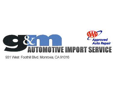 G and M Automotive logo
